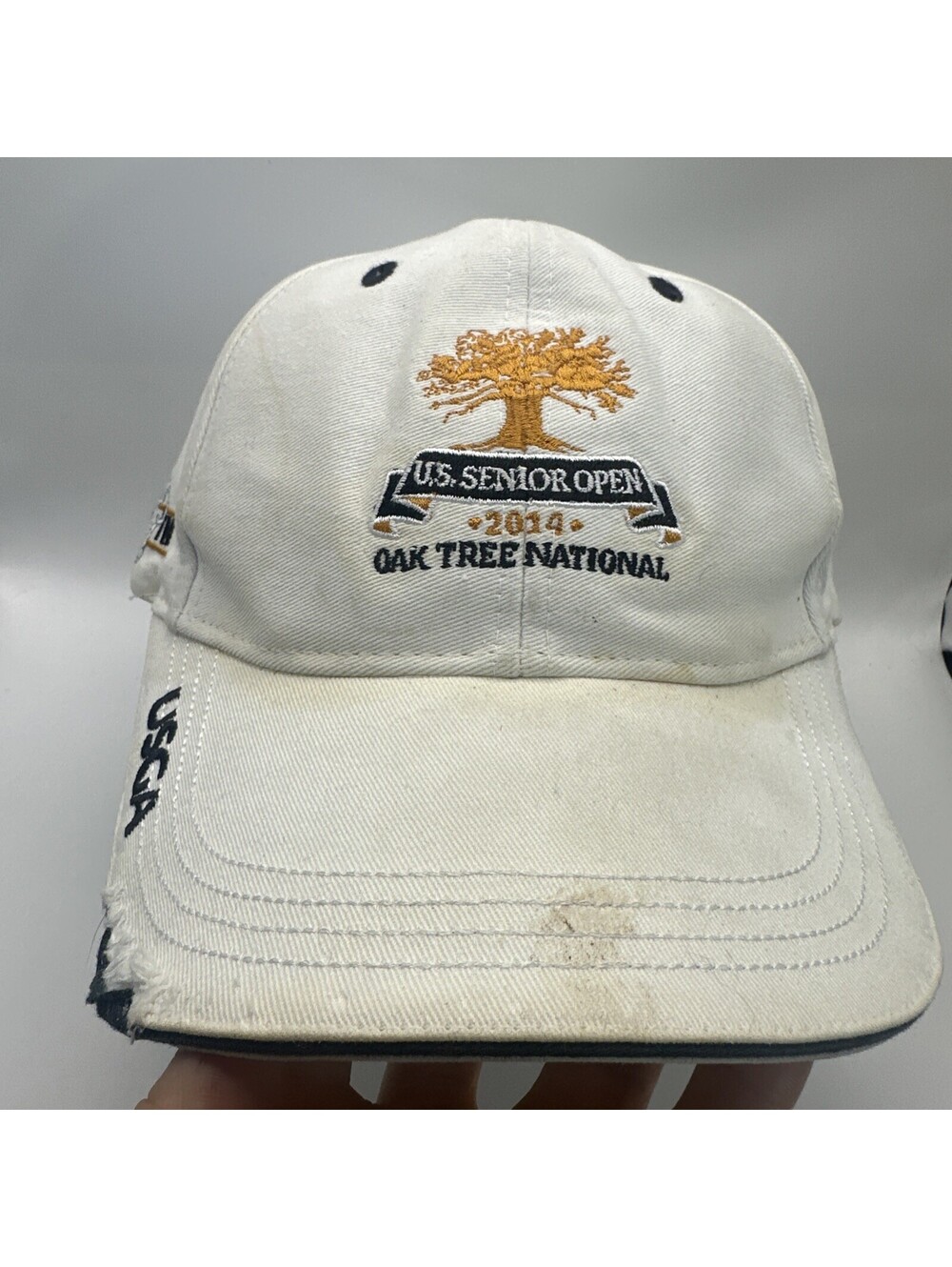 Oak Tree National Us Senior Open 2014 Embroidered Boomer Sooner Cap Baseball Hat